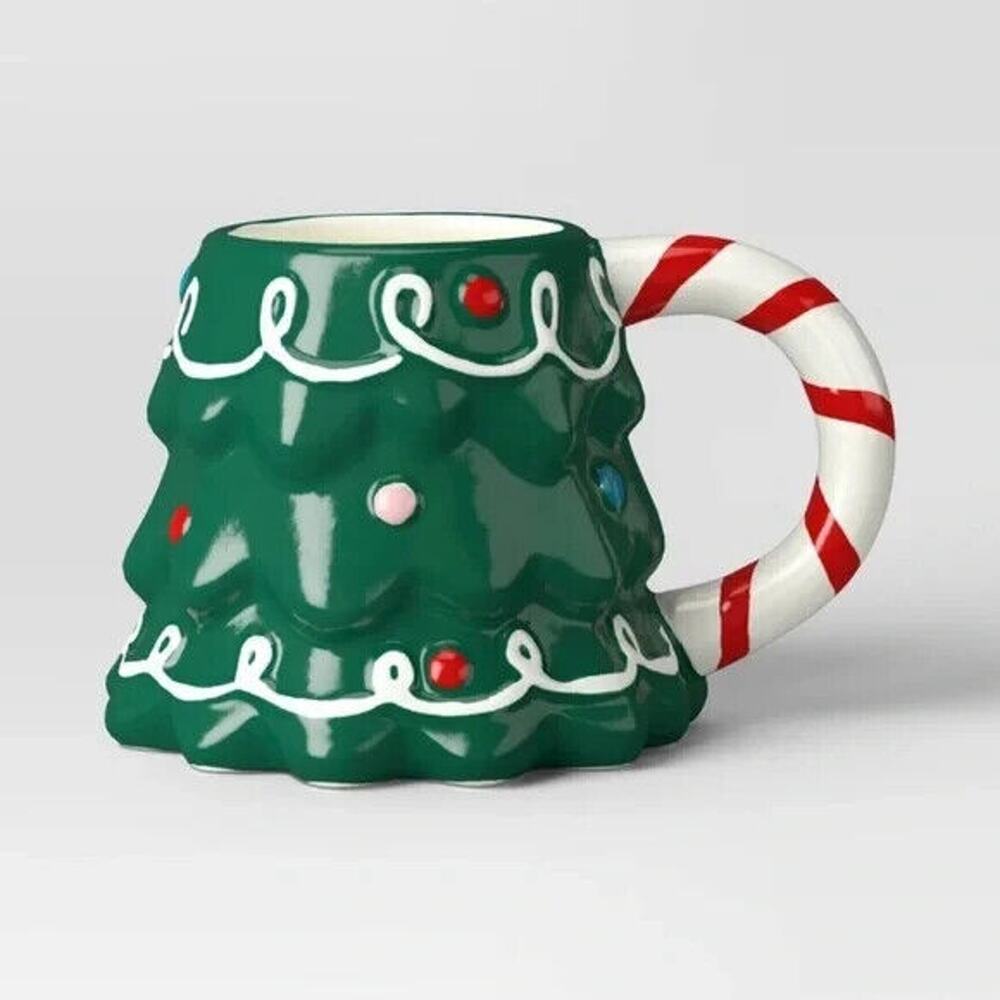 Festive Christmas Tree Mug-NWT Wondershop Target
